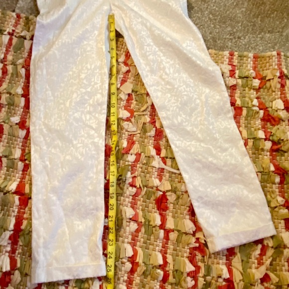Alberto Makali cream textured print pants. - Picture 11 of 11